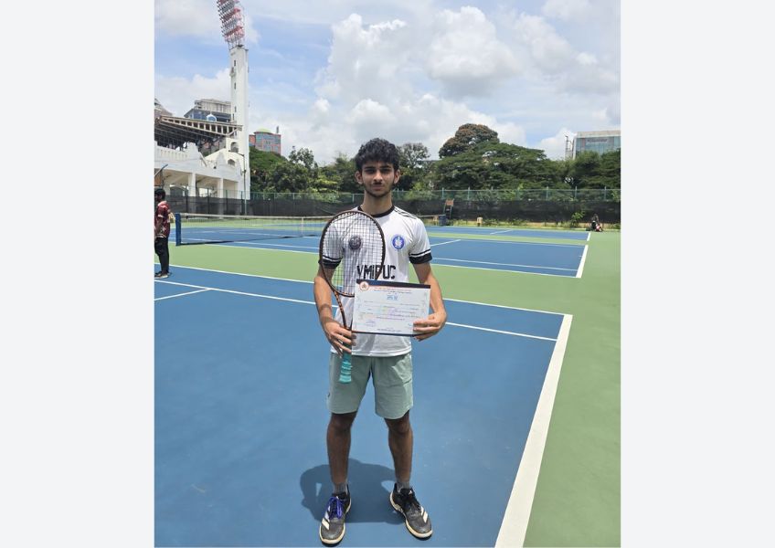 Shreyank M - Lawn Tennis